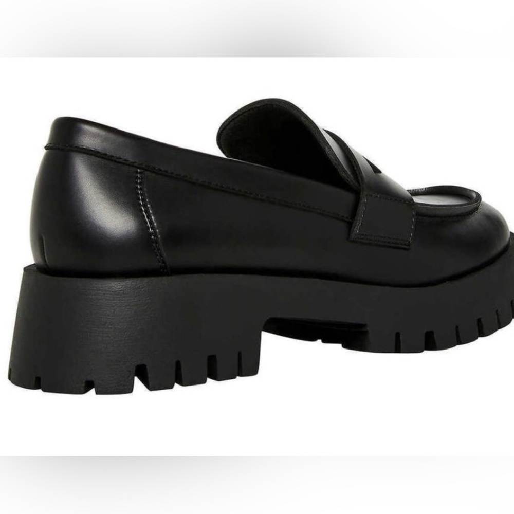 Steve Madden ladies Lug loafers , Black - Picture 1 of 6